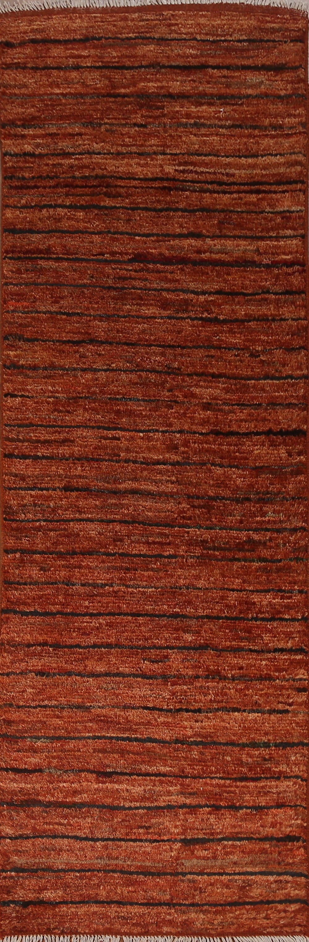 Orange Moroccan Runner Rug 3x10