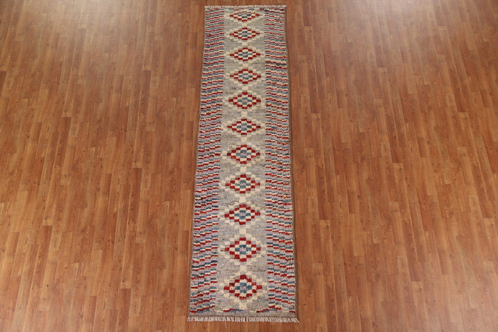 Geometric Moroccan Runner Rug 3x10