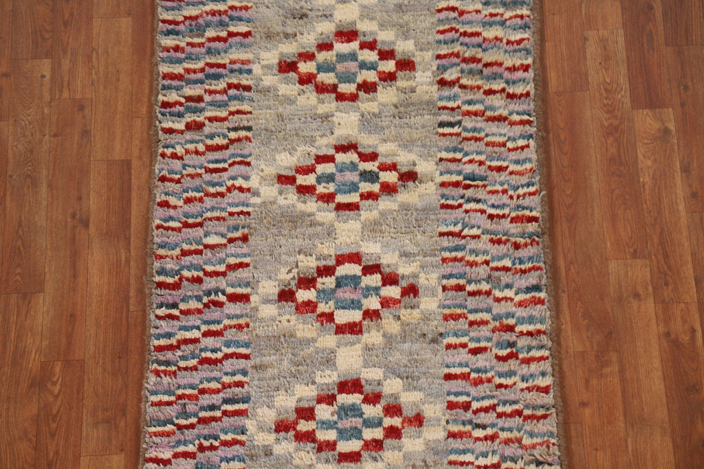 Geometric Moroccan Runner Rug 3x10