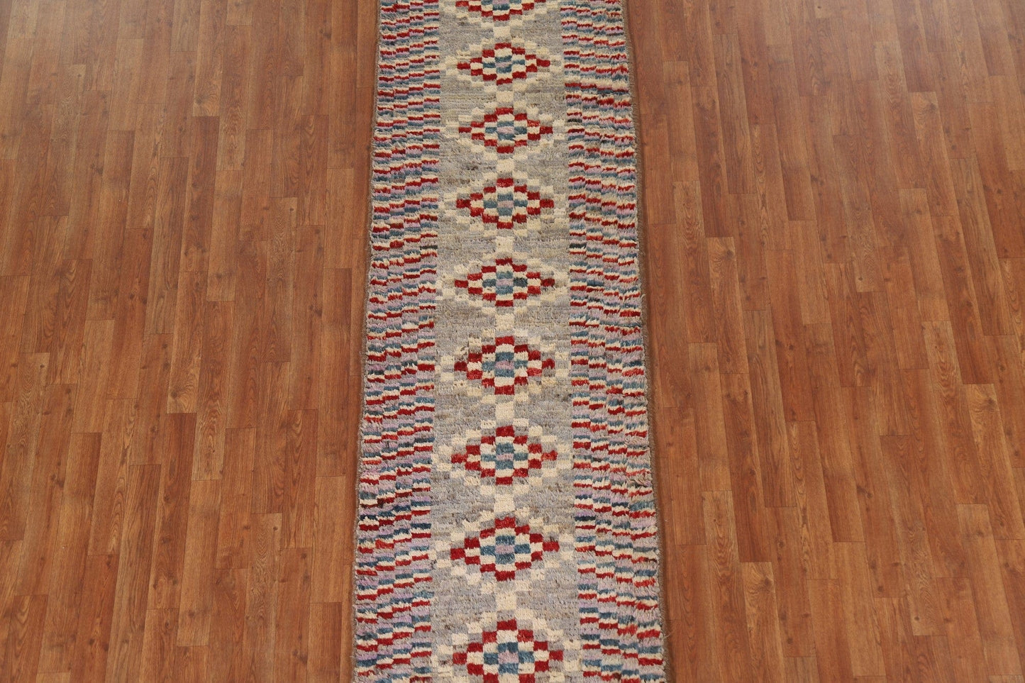 Geometric Moroccan Runner Rug 3x10