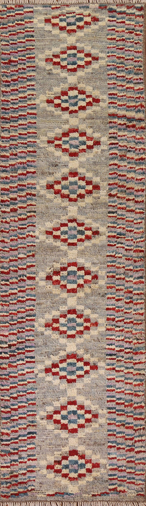 Geometric Moroccan Runner Rug 3x10