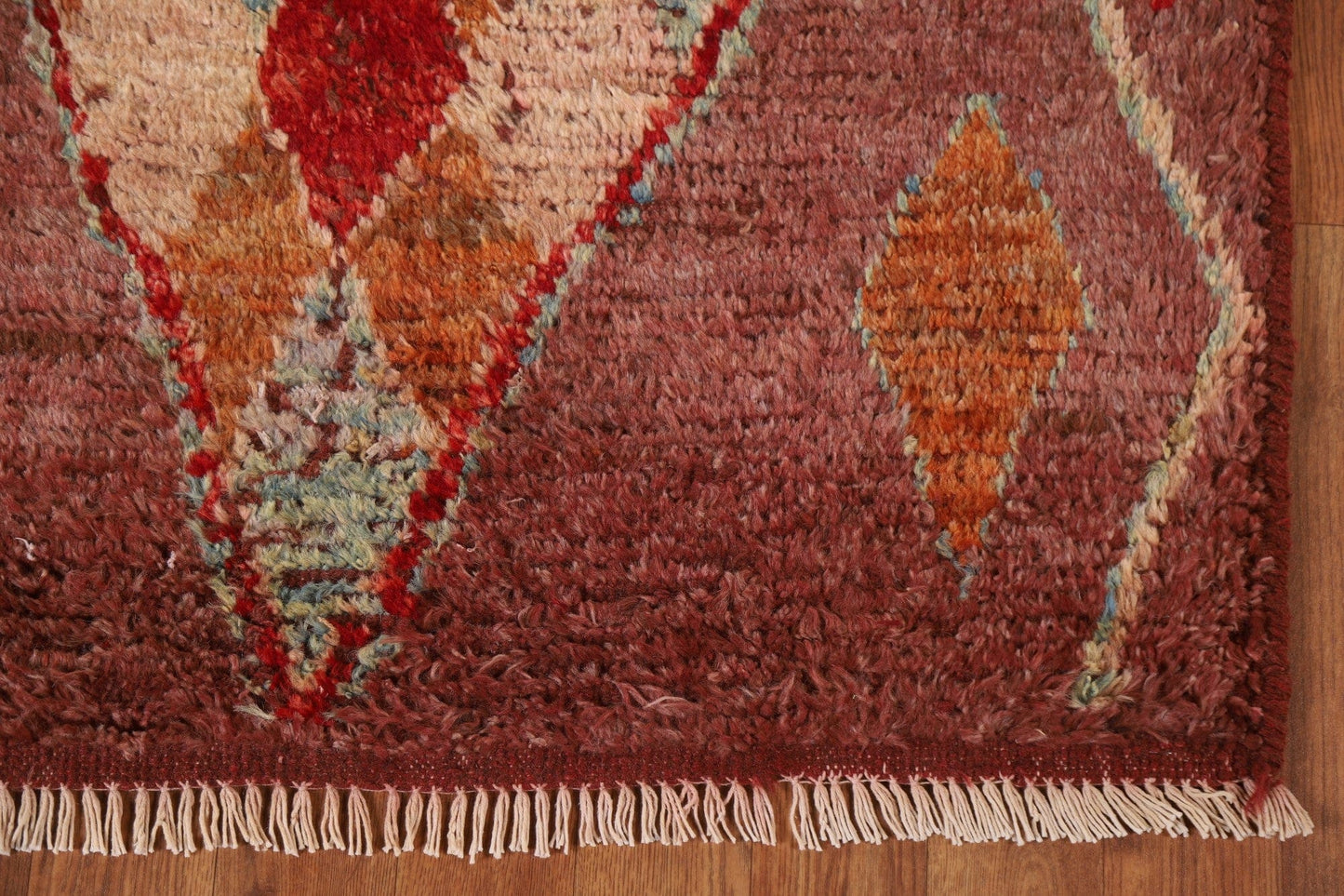 Geometric Moroccan Runner Rug 3x10