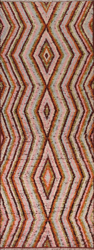 Geometric Moroccan Runner Rug 3x10