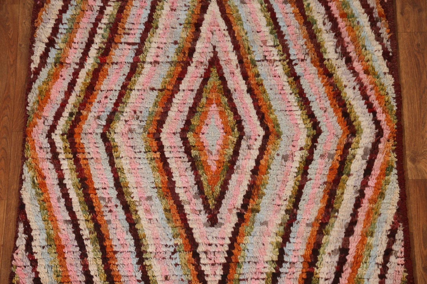 Geometric Moroccan Runner Rug 3x10