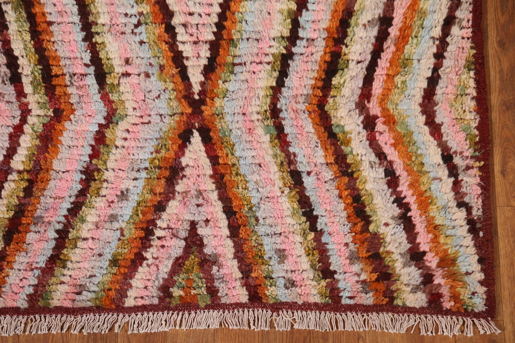 Geometric Moroccan Runner Rug 3x10