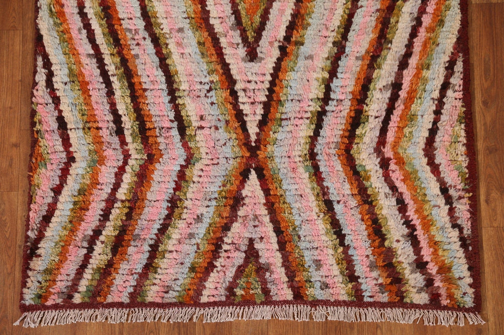 Geometric Moroccan Runner Rug 3x10