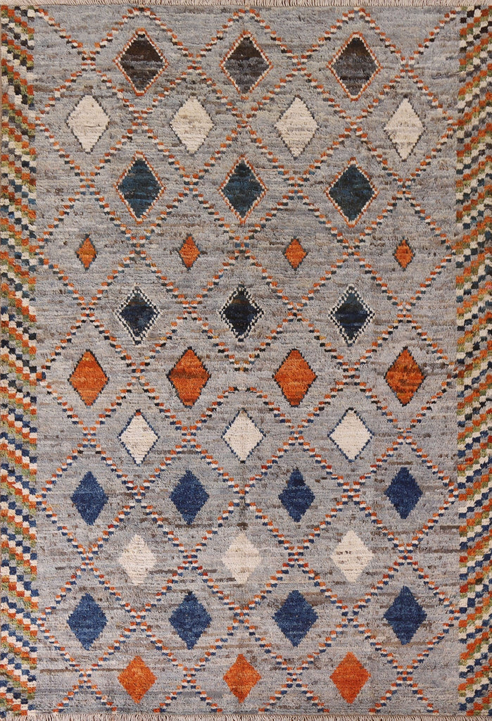 Trellis Moroccan Area Rug 7x9