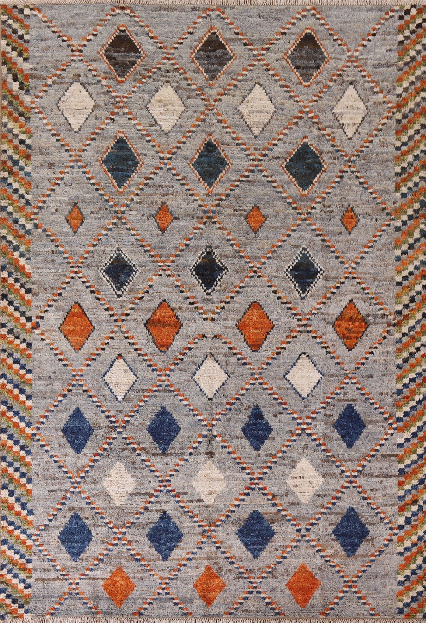 Trellis Moroccan Area Rug 7x9