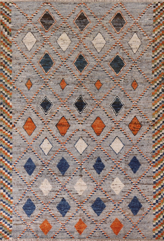 Trellis Moroccan Area Rug 7x9