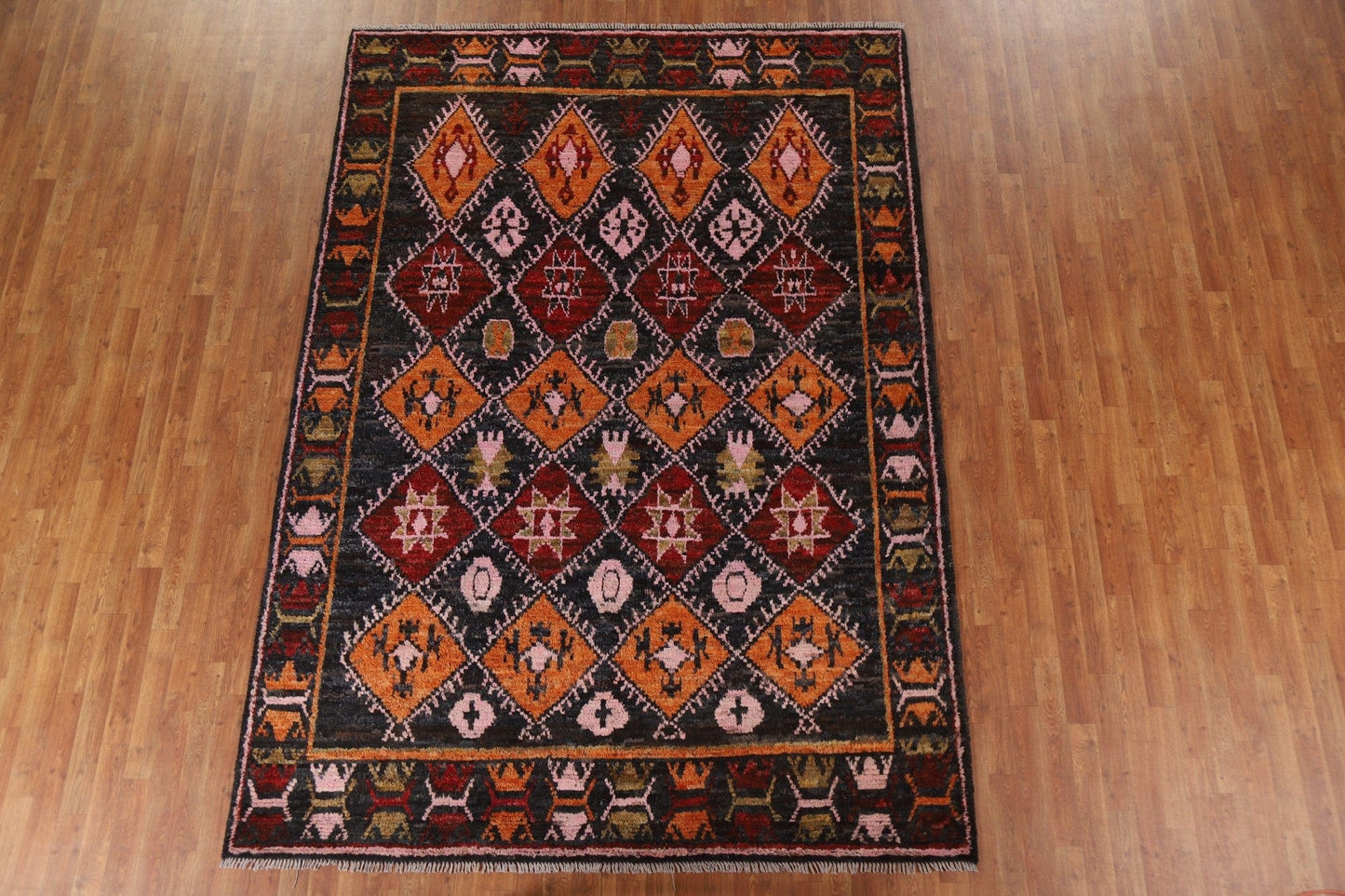 Geometric Moroccan Area Rug 7x10