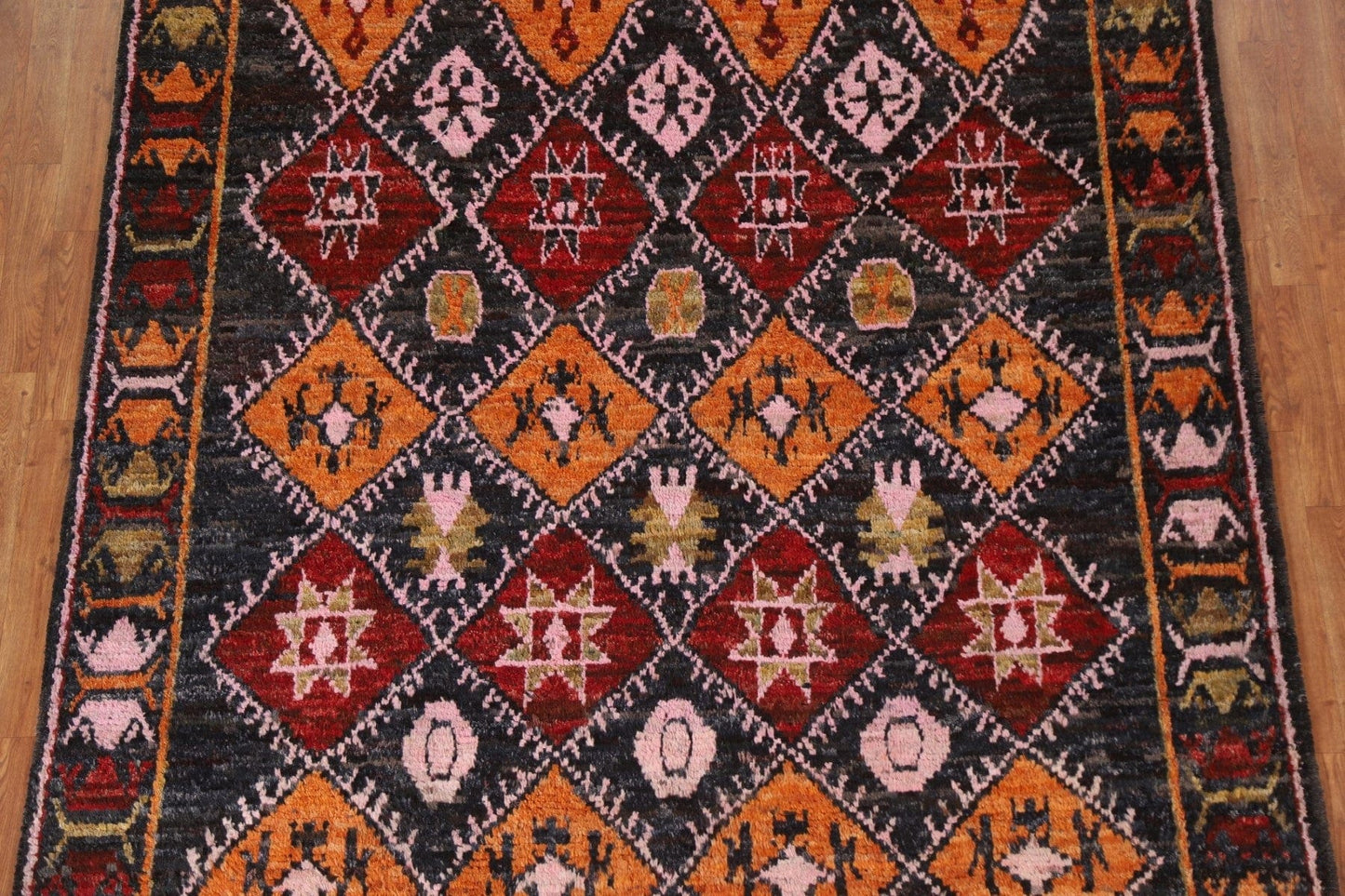 Geometric Moroccan Area Rug 7x10