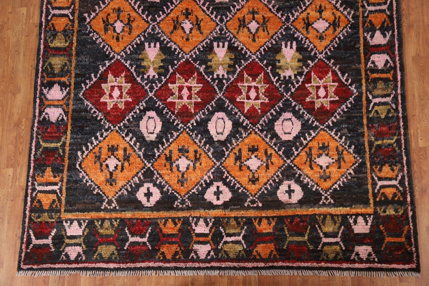 Geometric Moroccan Area Rug 7x10