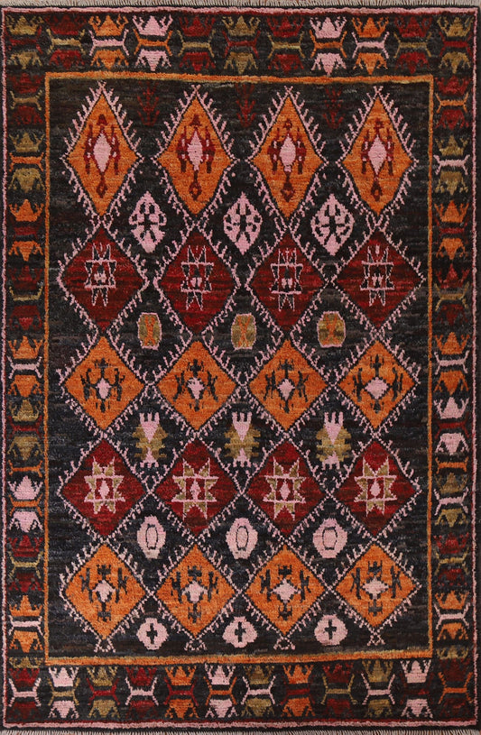 Geometric Moroccan Area Rug 7x10