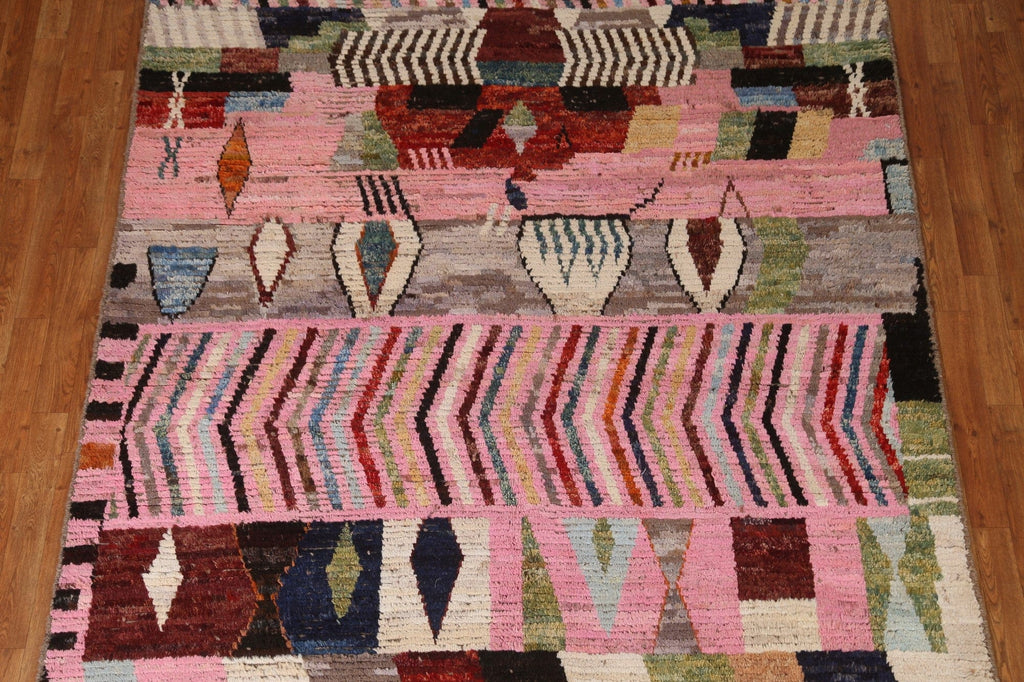 Abstract Moroccan Area Rug 7x10