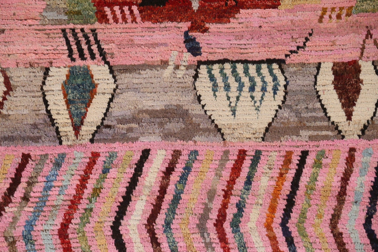 Abstract Moroccan Area Rug 7x10