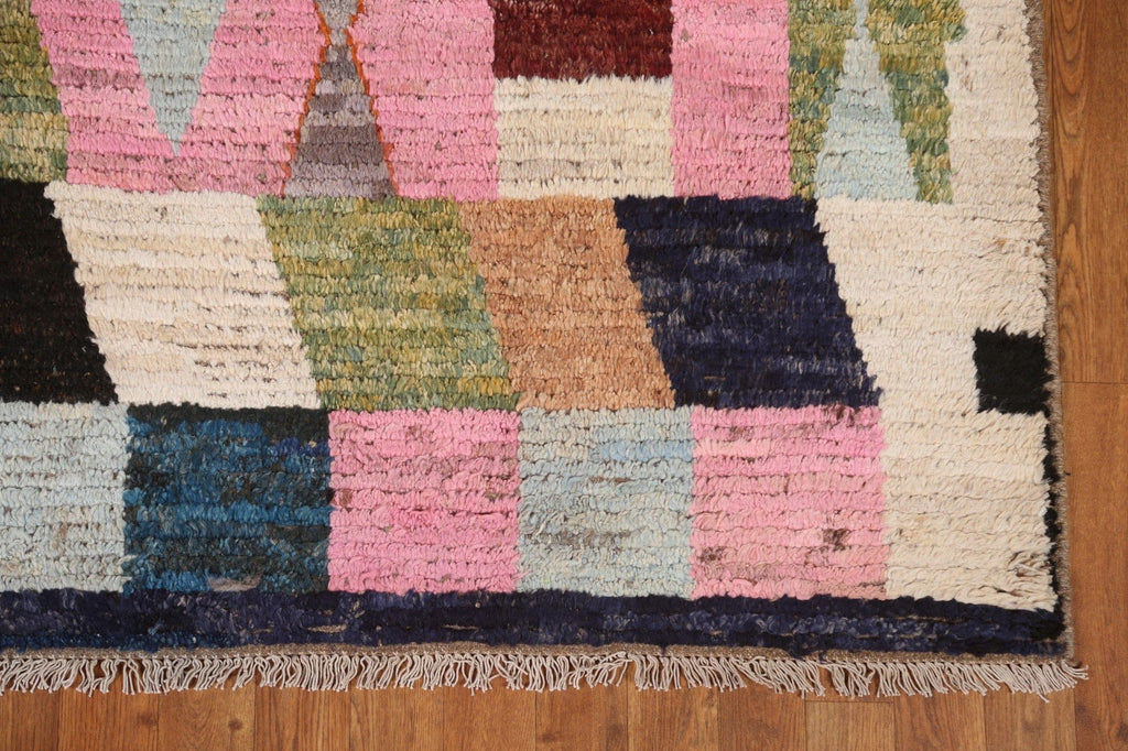 Abstract Moroccan Area Rug 7x10