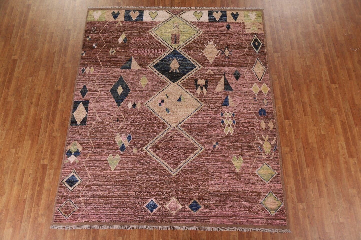 Tribal Moroccan Oriental Area Rug 8x10