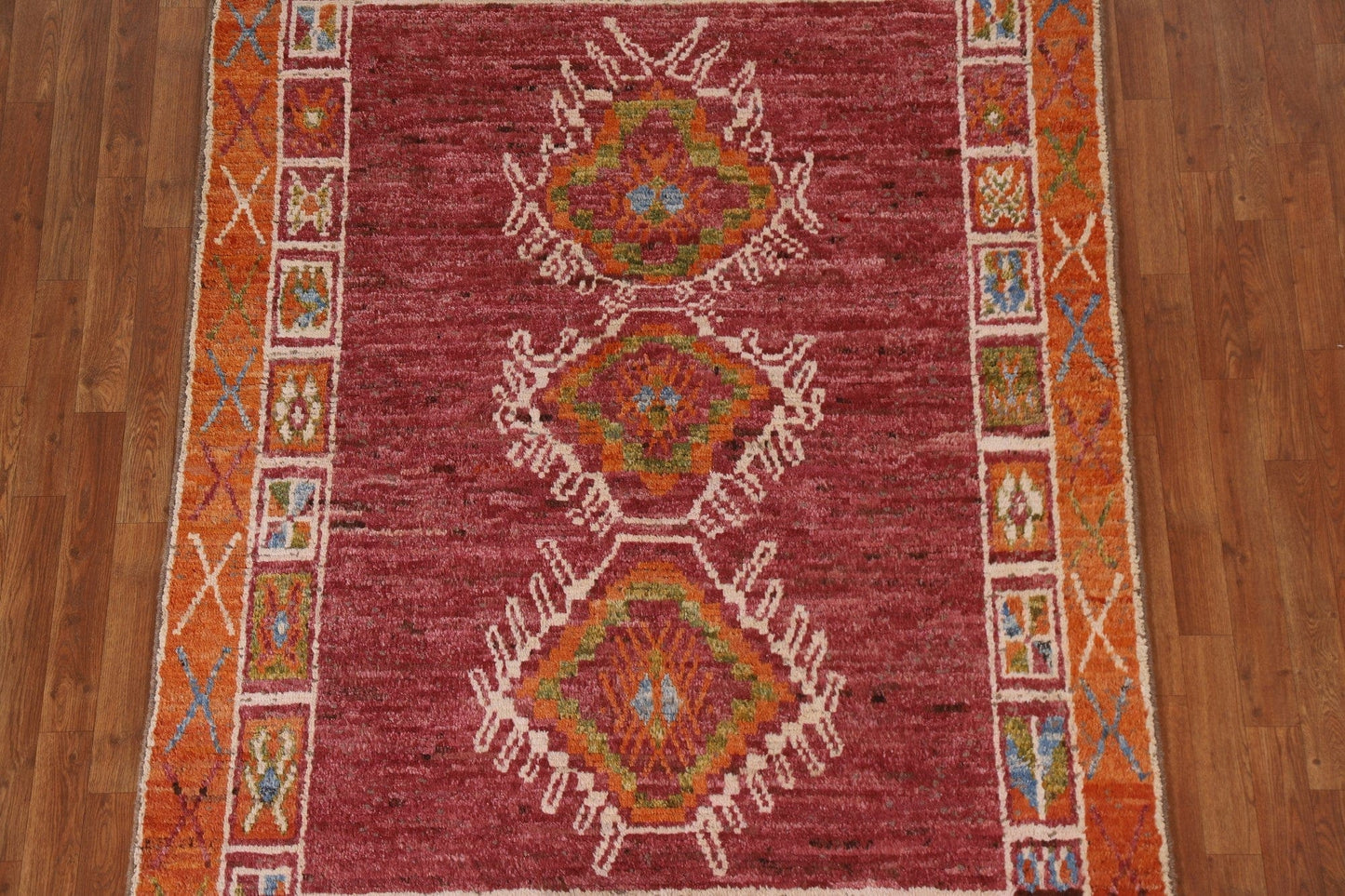 Geometric Moroccan Area Rug 5x8