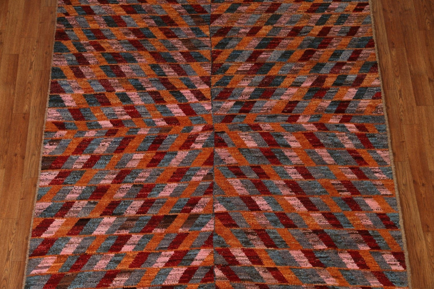 Contemporary Moroccan Area Rug 6x8