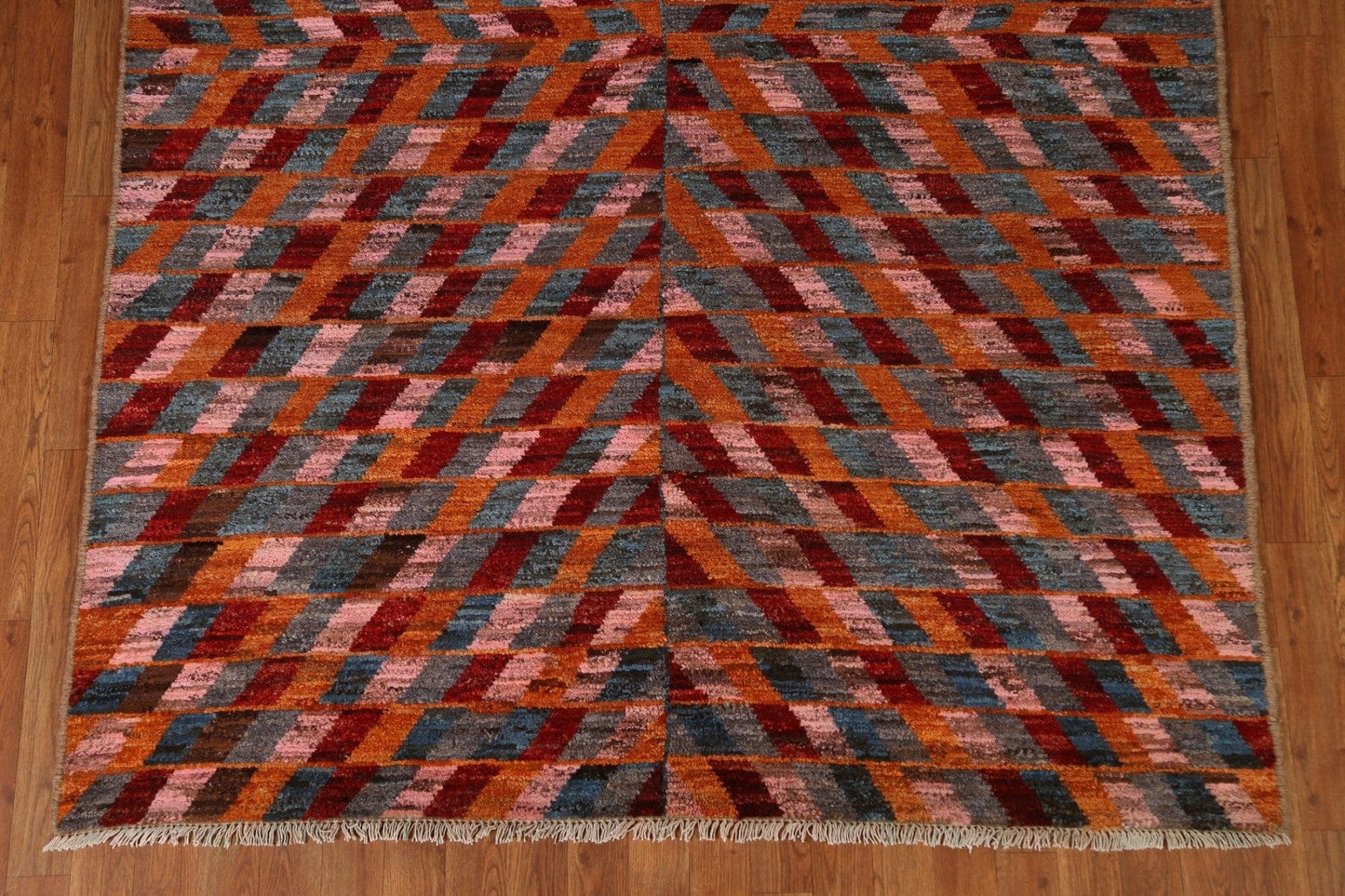 Contemporary Moroccan Area Rug 6x8