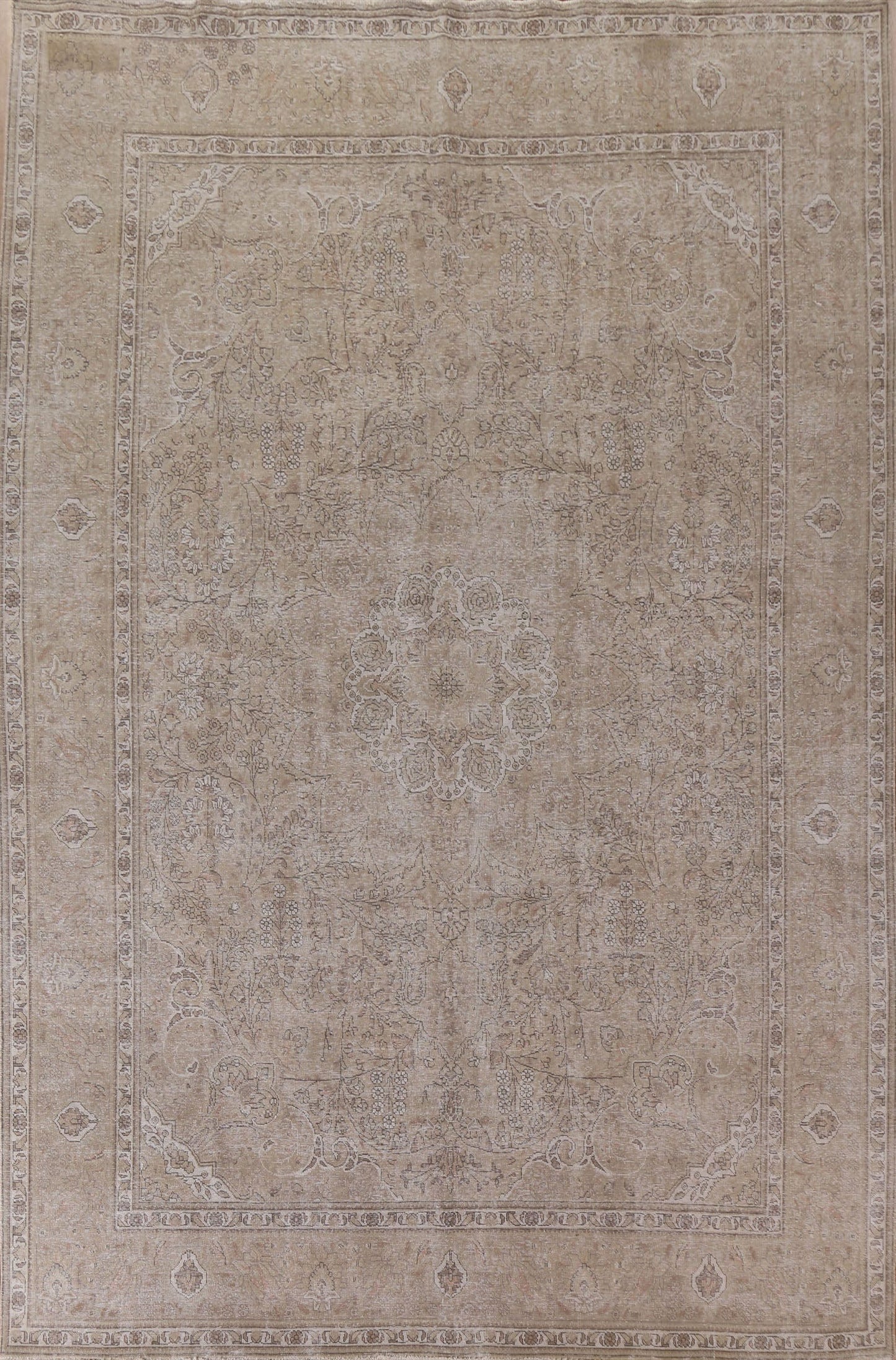 Distressed Tabriz Persian Area Rug 10x13