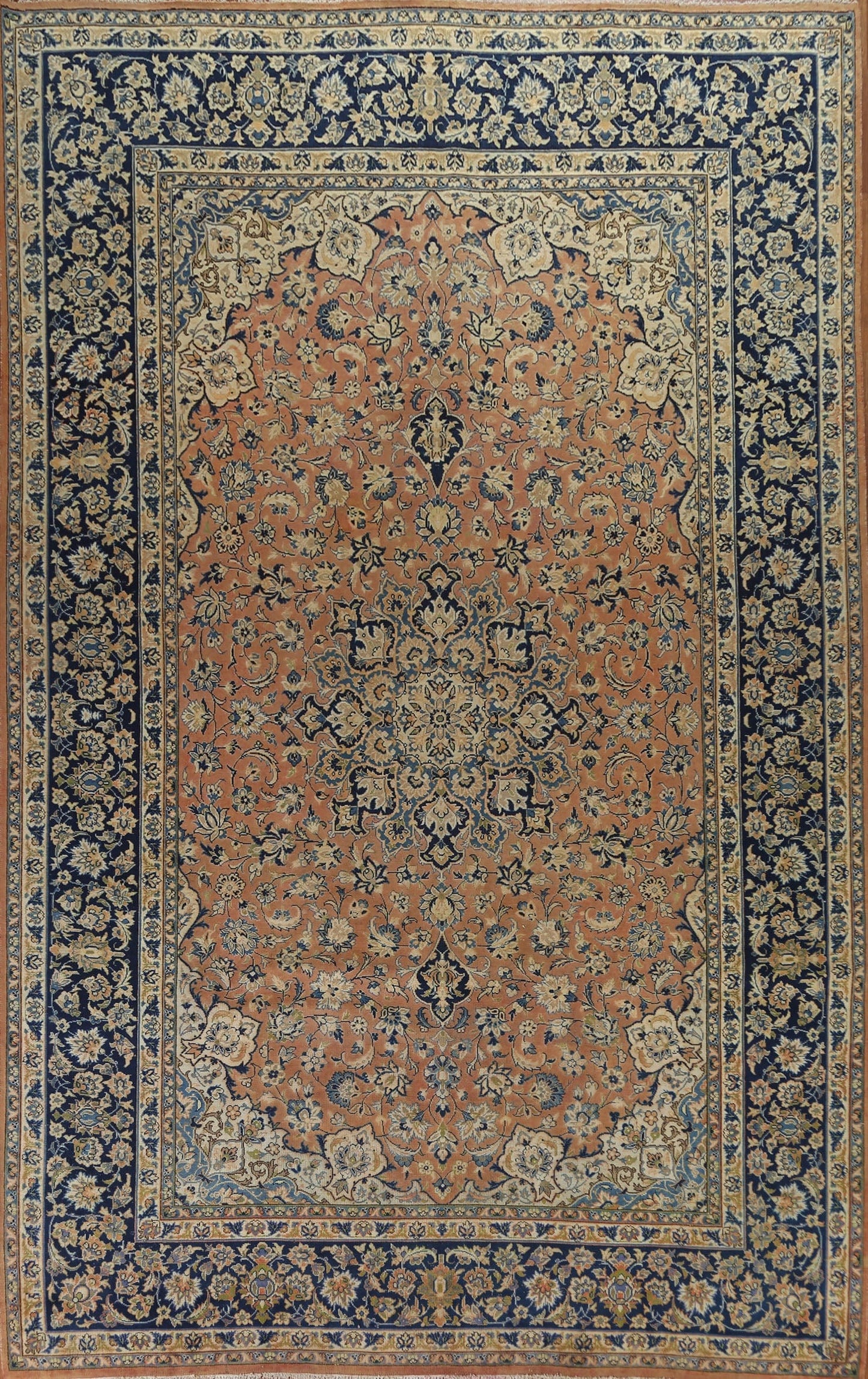 Traditional Najafabad Persian Area Rug 9x13