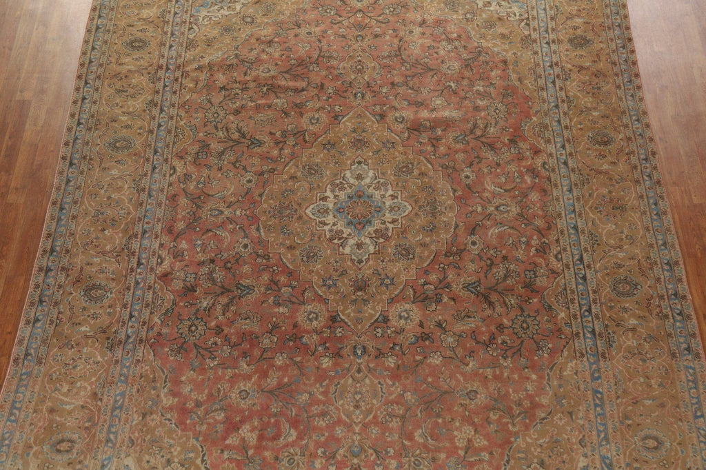 Traditional Kashan Persian Large Rug 10x14