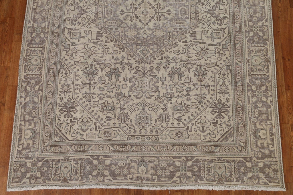 Geometric Tabriz Persian Area Rug 6x9