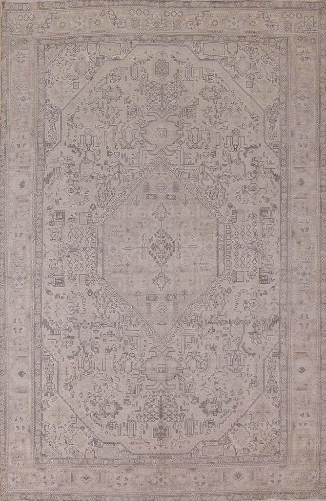 Vintage Tabriz Persian Area Rug 6x9