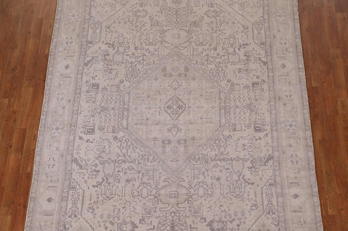 Vintage Tabriz Persian Area Rug 6x9