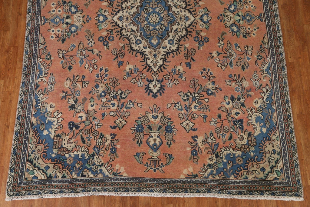 Vintage Hamedan Persian Area Rug 8x10