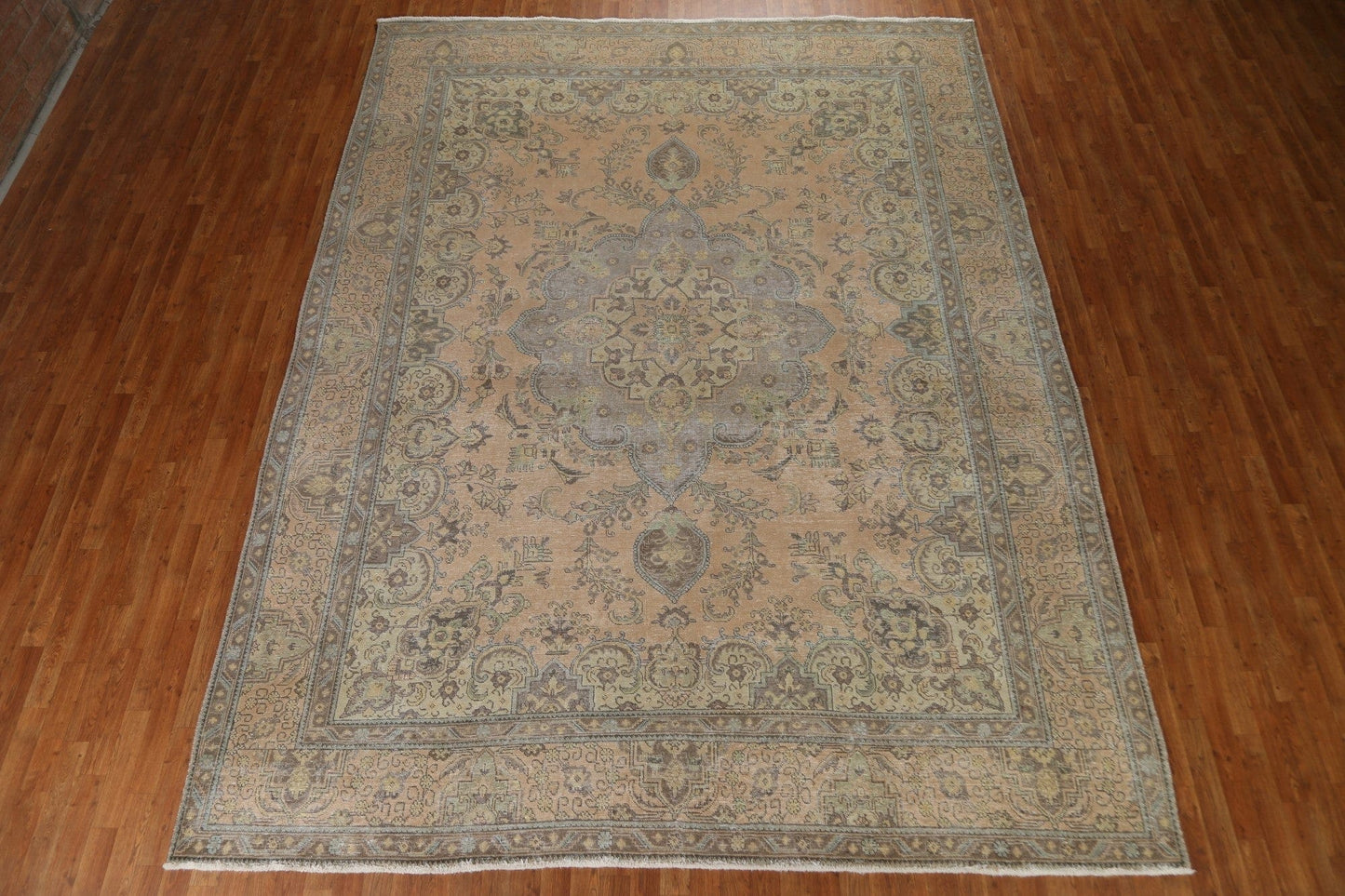 Vintage Tabriz Persian Area Rug 10x13