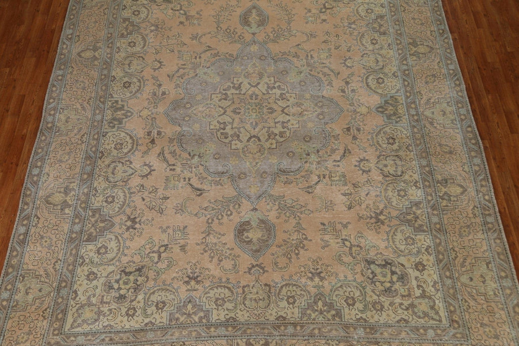 Vintage Tabriz Persian Area Rug 10x13