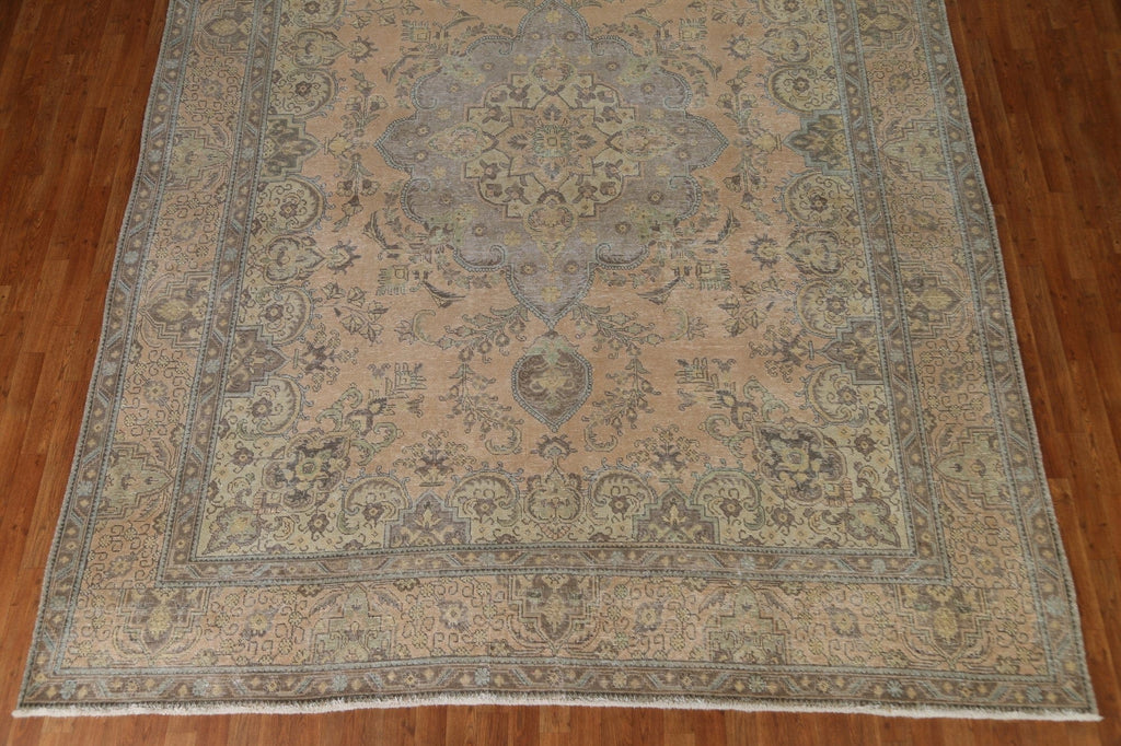 Vintage Tabriz Persian Area Rug 10x13