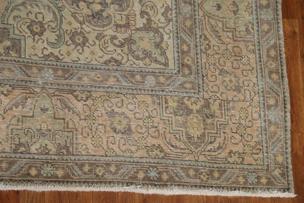 Vintage Tabriz Persian Area Rug 10x13