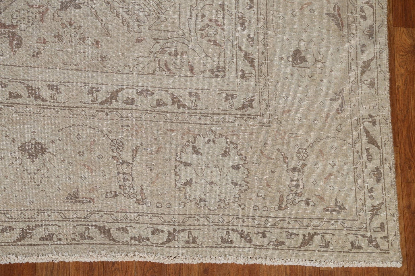 Distressed Tabriz Persian Area Rug 10x13