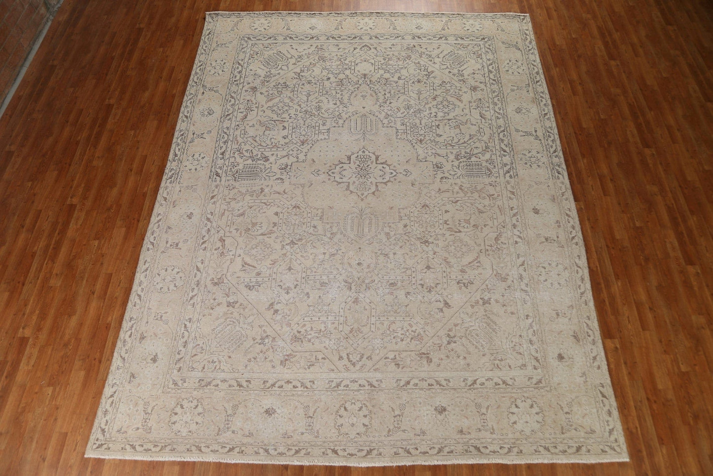 Distressed Tabriz Persian Area Rug 10x13