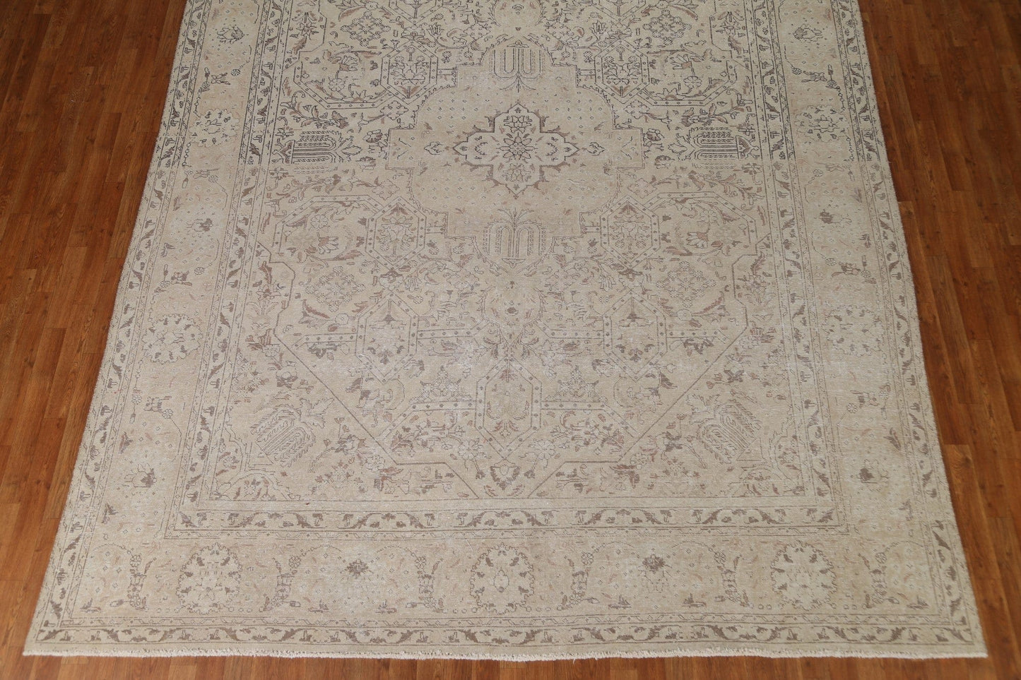 Distressed Tabriz Persian Area Rug 10x13