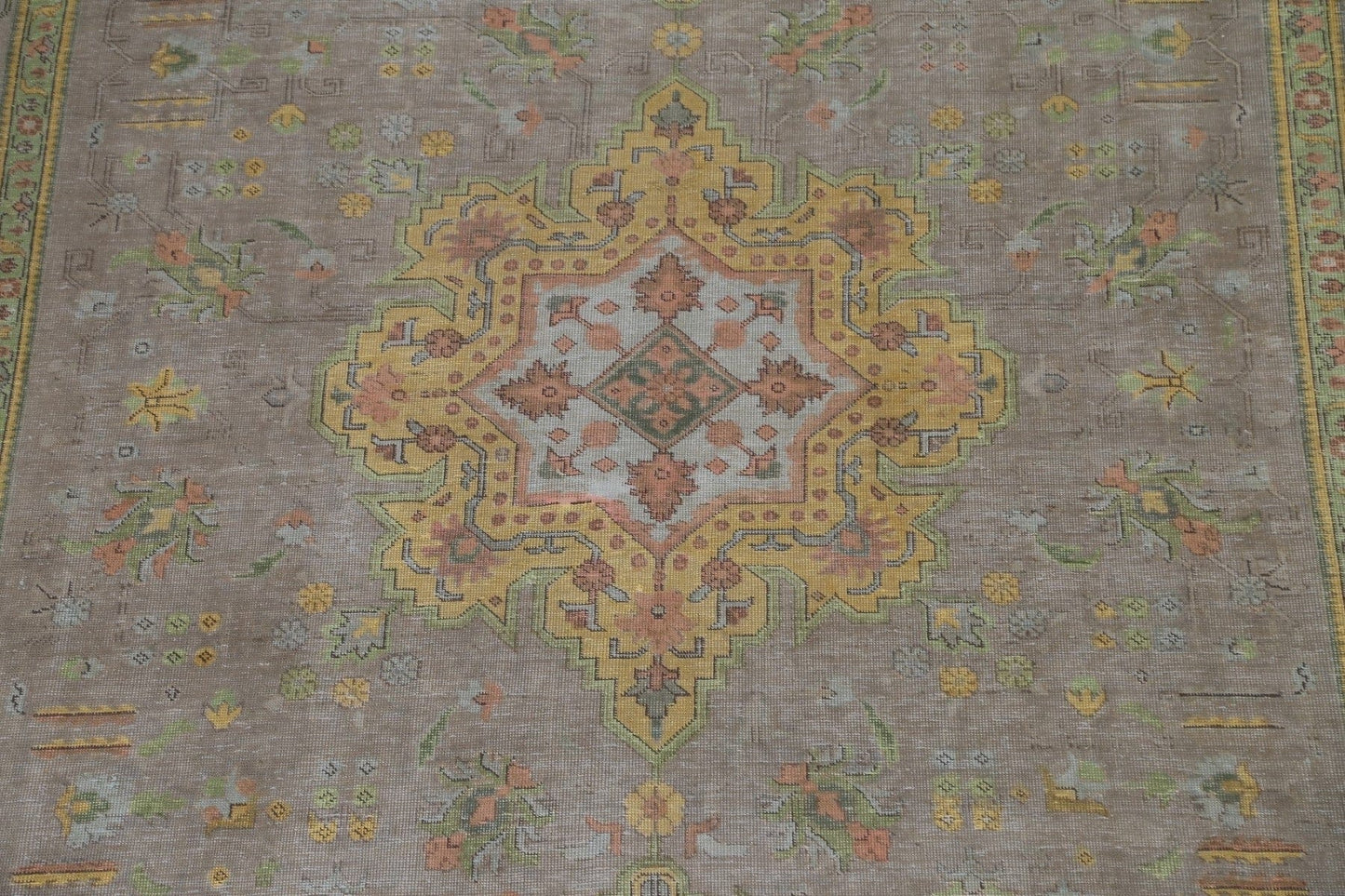 Distressed Over-Dyed Tabriz Persian Area Rug 8x11