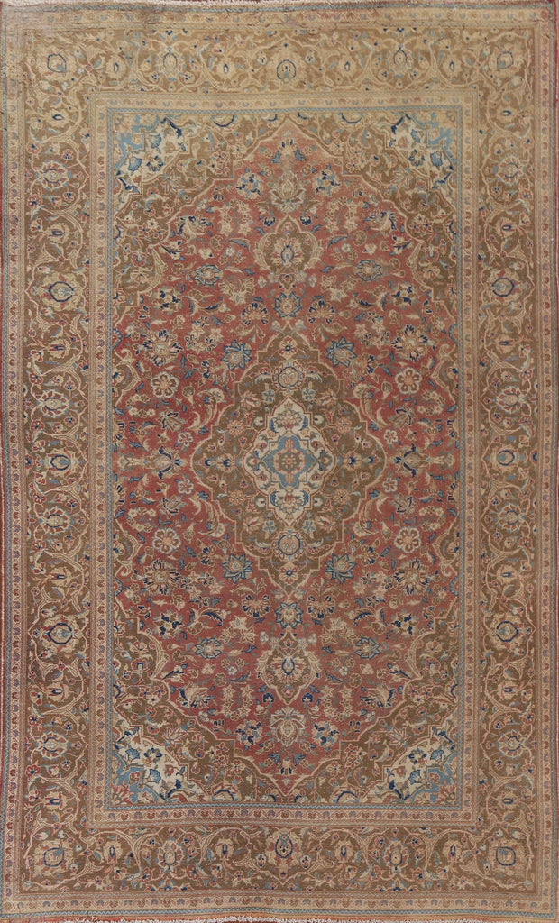 Traditional Kashan Persian Area Rug 7x10