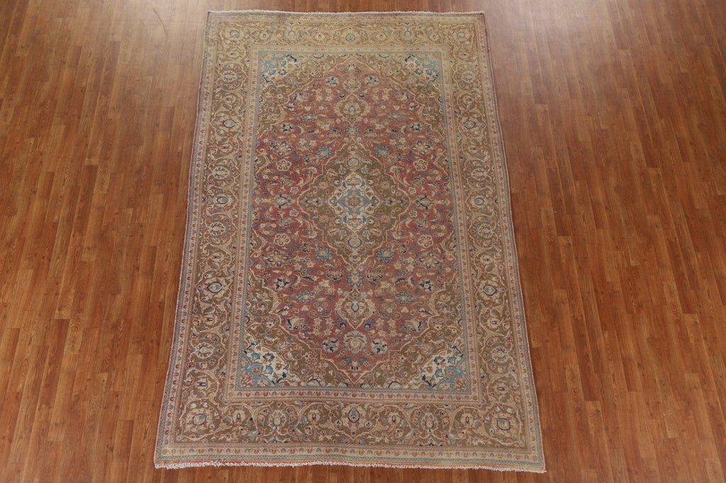 Traditional Kashan Persian Area Rug 7x10