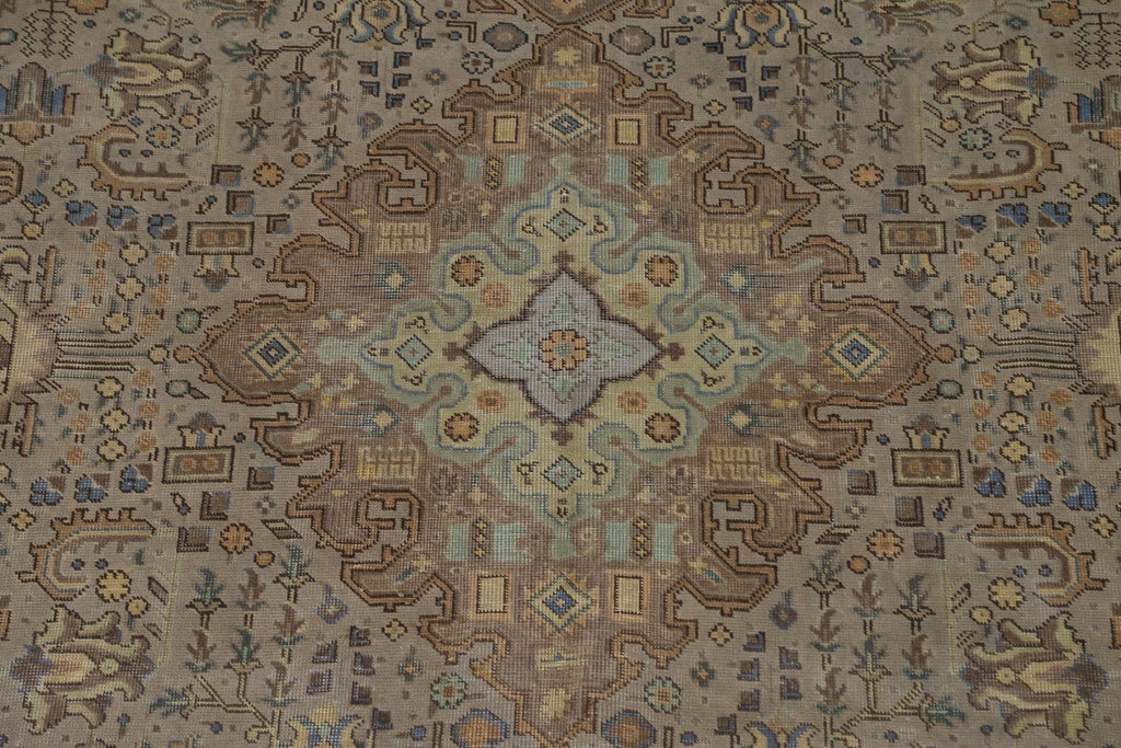 Geometric Tabriz Persian Area Rug 8x11