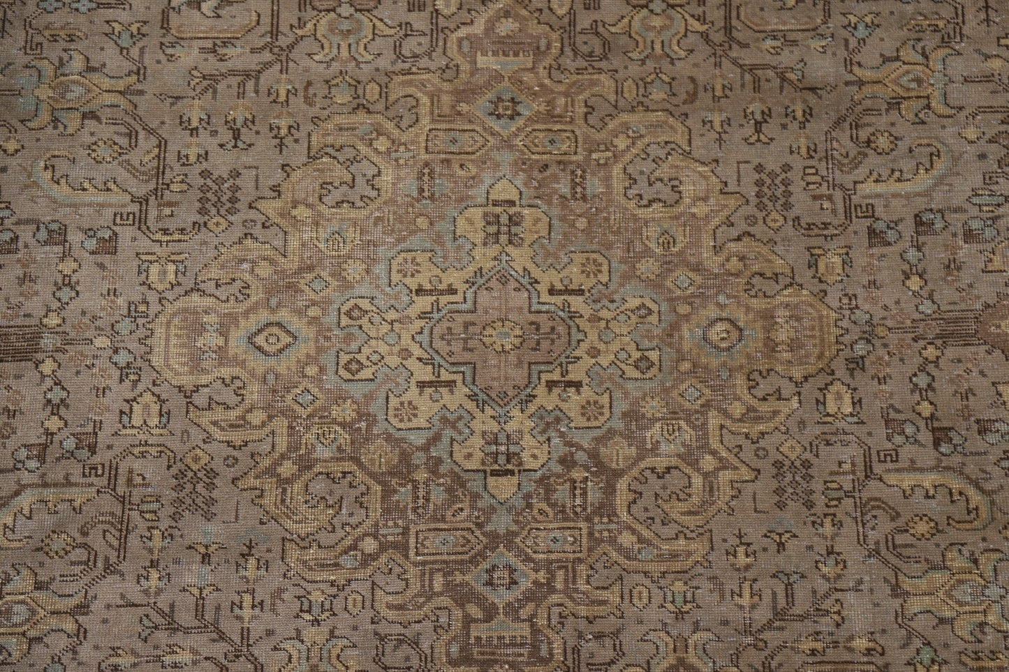 Distressed Tabriz Persian Area Rug 8x11