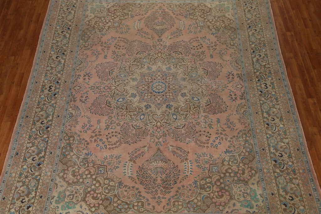 Traditional Mashad Persian Area Rug 9x12