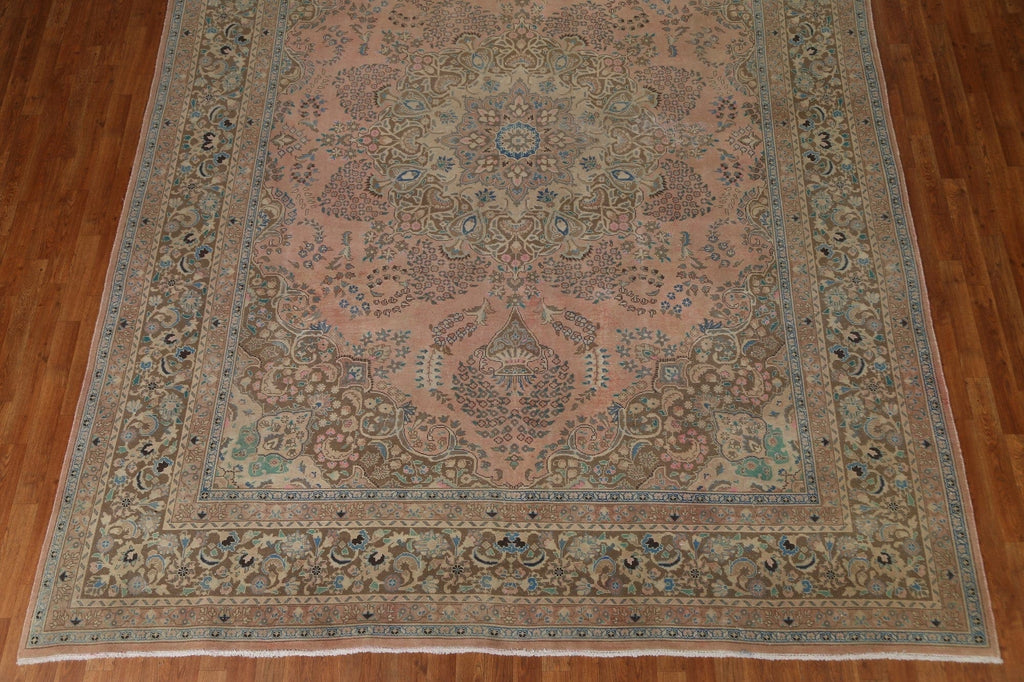 Traditional Mashad Persian Area Rug 9x12