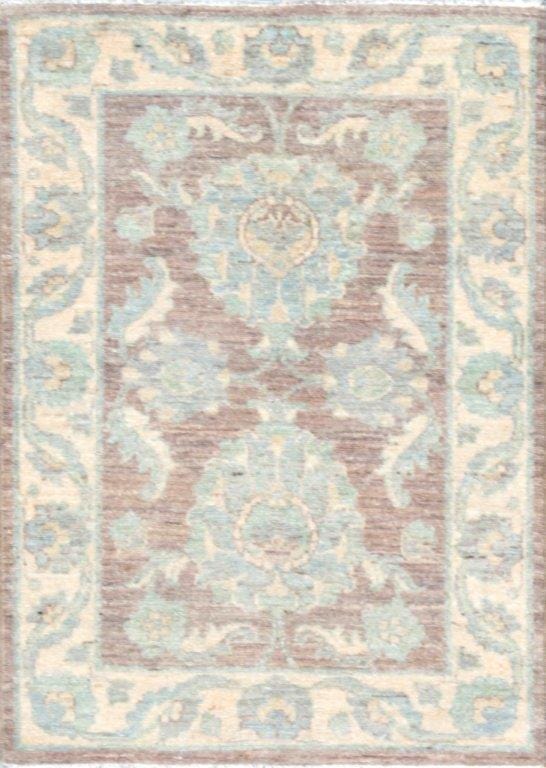 Ferehan Collection Hand-Knotted Wool Area Rug- 2' 3" X 3' 1"