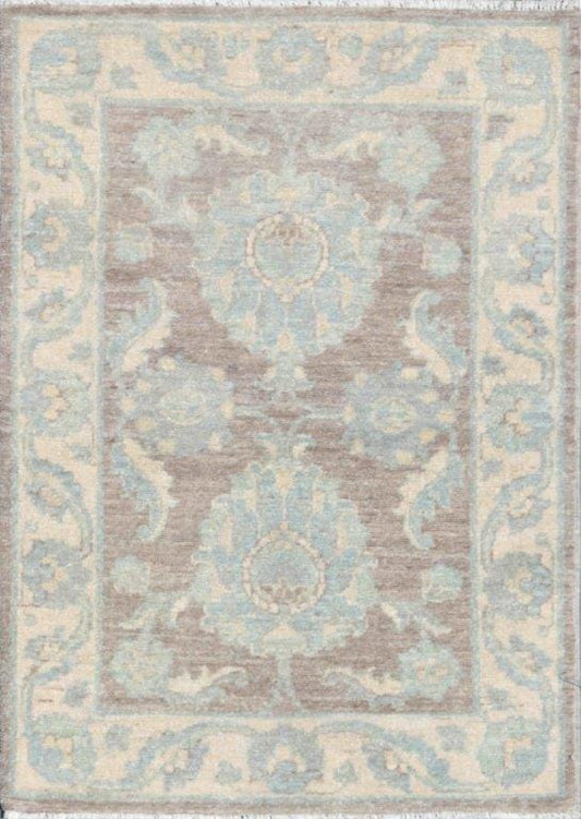 Ferehan Collection Hand-Knotted Wool Area Rug- 2' 3" X 3' 0"