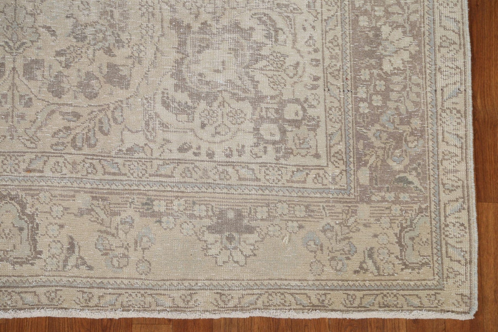 Distressed Muted abriz Persian Area Rug 7x10