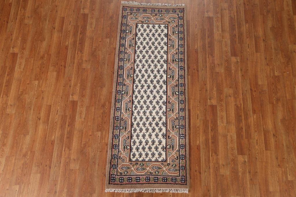 Ivory Boteh Botemir Oriental Rug 3x6