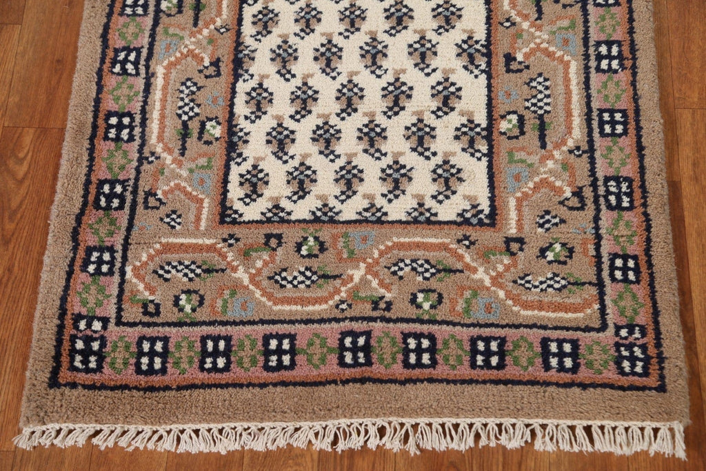 Ivory Boteh Botemir Oriental Rug 3x6